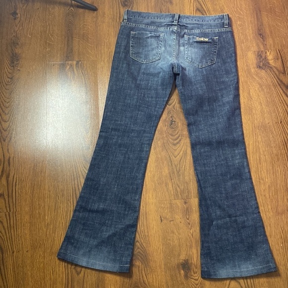 🌷 Bebe 🌷 Low Rise  Flare Boot Cut Jeans Vintage - Picture 8 of 9